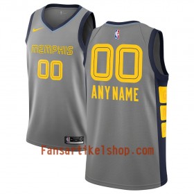 Memphis Grizzlies Trikot Benutzerdefinierte 2018-19 Nike City Edition Grau Swingman - Herren